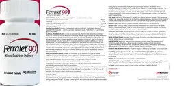Label for Ferralet 90