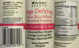Label for Age Defying