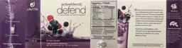 Label for Defend Mixed Berry