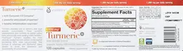 Label for Turmeric 1,000 mg