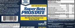 Label for Super Beta Prostate