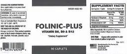 Label for Folinic-Plus