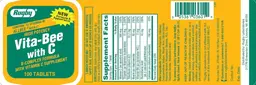 Label for Vita-Bee with C