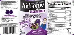 Label for Airborne Elderberry
