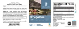 Label for OmegaPure DHA