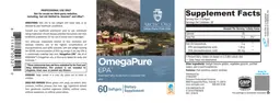 Label for OmegaPure EPA