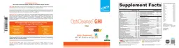 Label for OptiCleanse GHI Chai