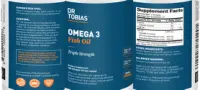 Label for Omega-3 Fish Oil