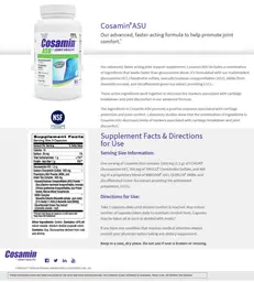 Label for Cosamin ASU