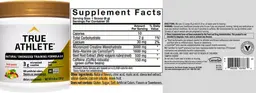 Label for Natural Energized Training Formula 2.0 Fruit Punch
