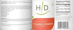 Label for Vitamin C Powder