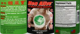 Label for Men Alive
