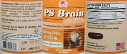 Label for PS Brain Formula
