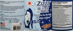Label for Zizzz