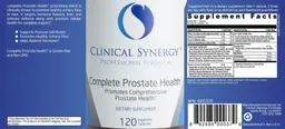 Label for Complete Prostate Health
