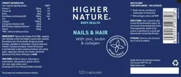 Label for Nails & Hair