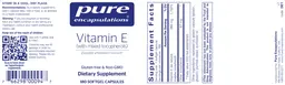 Vitamin E (with Mixed Tocopherols)