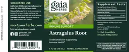 Label for Astragalus Root