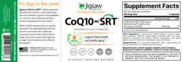 Label for CoQ10 w/SRT