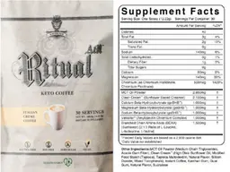 Label for Ritual AM Italian Creme Coffee