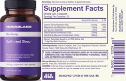 Label for Max Sleep