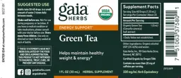 Label for Green Tea