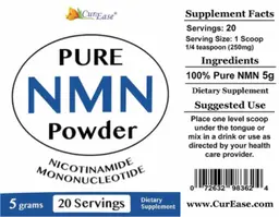 Label for Pure NMN Powder