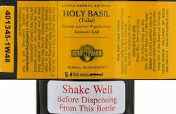 Label for Holy Basil (Tulsi)