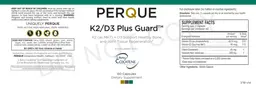 Label for K2/D3 Plus Guard