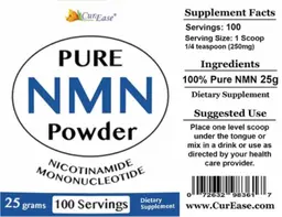 Label for Pure NMN Powder