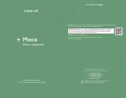 Label for + Maca