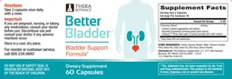Label for Better Bladder