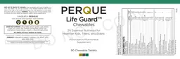 Label for Life Guard Chewables