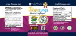 Label for Bright Lungs