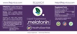 Label for Melatonin