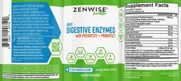 Label for Digestive Enzymes