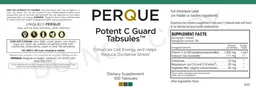Label for Potent C Guard Tabsules