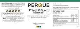 Label for Potent C Guard Tabsules