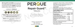 Label for Repair Guard Tabsules