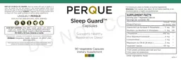 Label for Sleep Guard Capsules