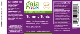 Label for Tummy Tonic