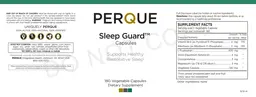 Label for Sleep Guard Capsules