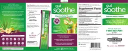 Label for Gut Soothe