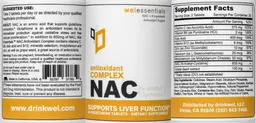 Label for NAC (N-Acetyl-Cysteine)