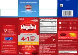 Label for Advanced 4 in 1 Extra Strength