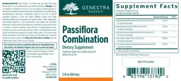 Label for Passiflora Combination