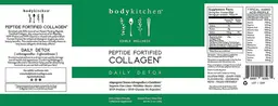 Label for Peptide Fortified Collagen Unflavored