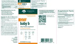 Label for HMF Baby B