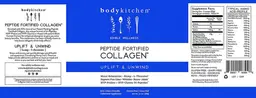 Label for Peptide Fortified Collagen Uplift & Unwind Unflavored