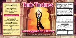 Label for Ashwagandha Cherry